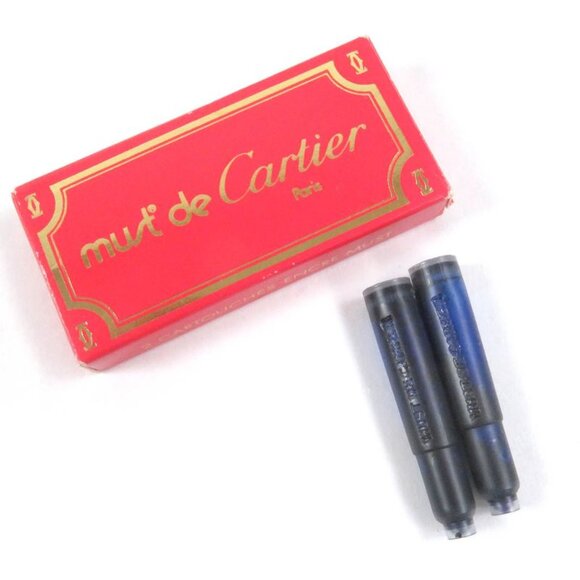 Cartier Vintage Panther Nib 18K F Nib Must De Capped Fountain Pen main image 9